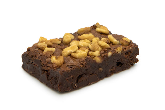 Double Chocolate Brownie with Walnuts